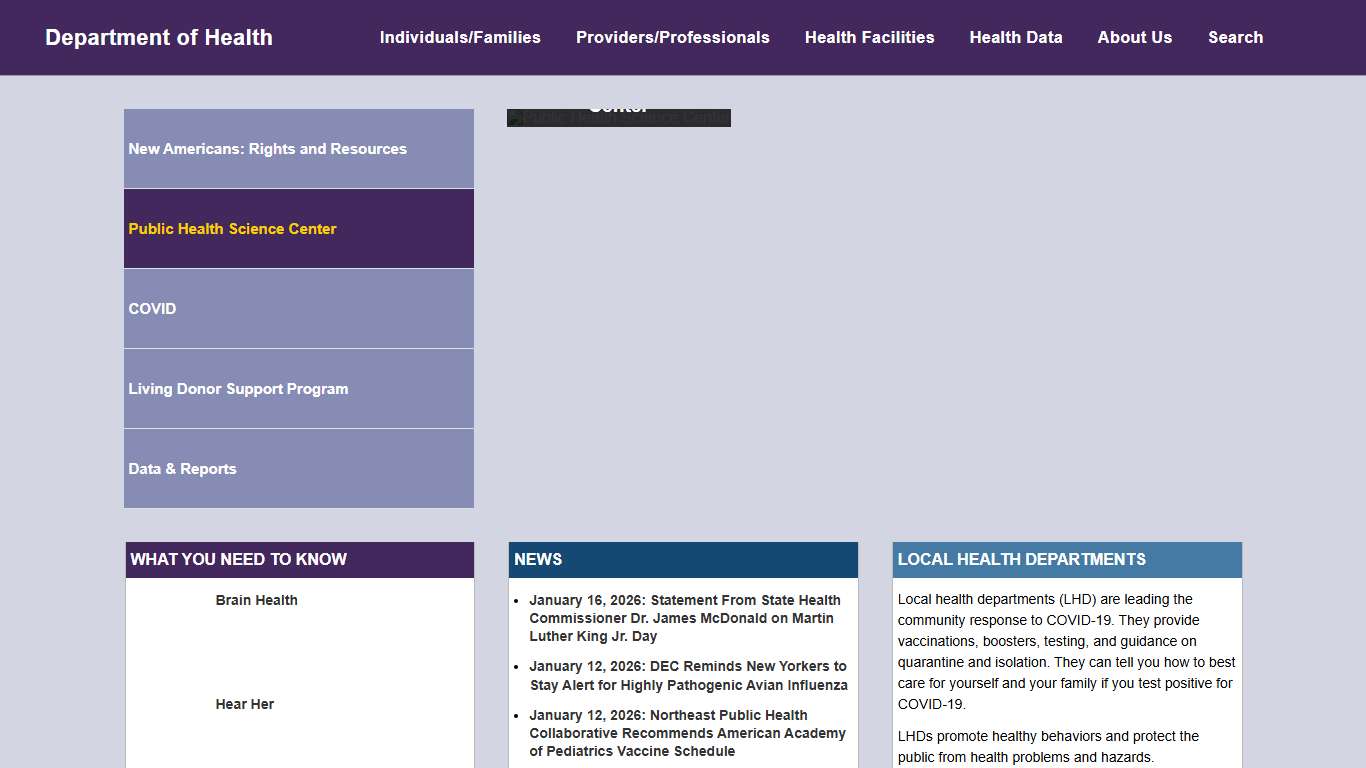 New York State Department of Health